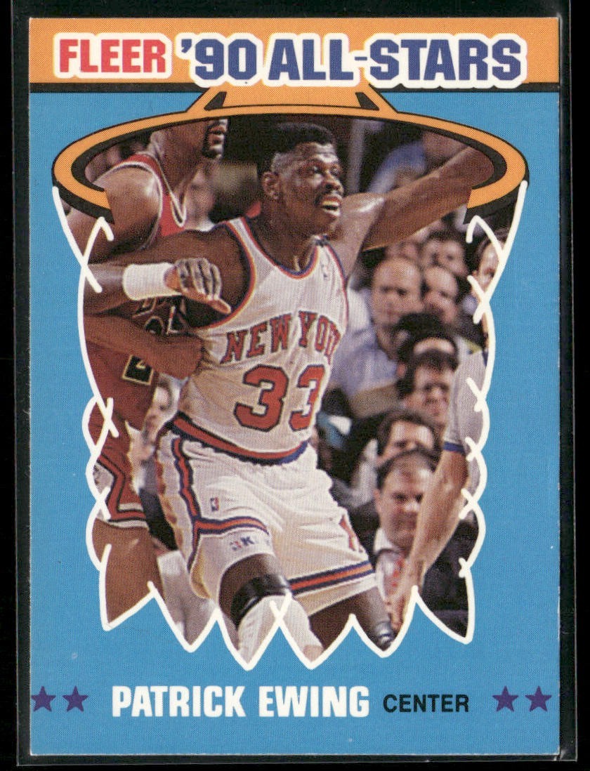 Patrick Ewing Player Lot Bundle 10 Basketball Cards PE004 New York Knicks front