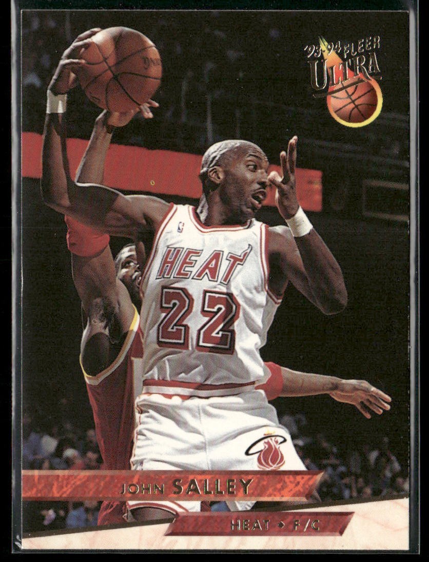 John Salley Player Lot Bundle 10 Basketball Cards JS003 Heat Pistons back