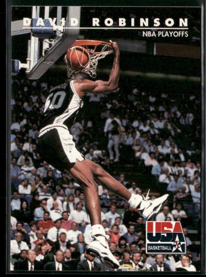 David Robinson Player Lot Bundle 10 Basketball Cards DR004 Spurs back