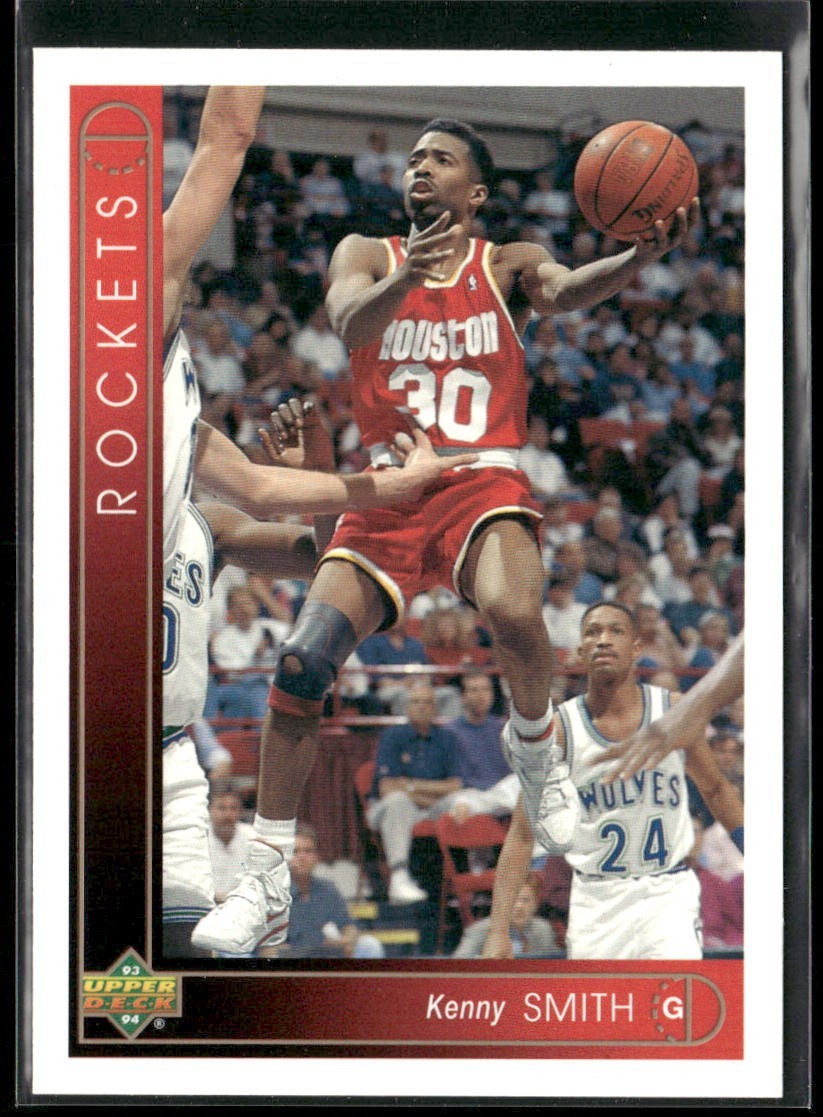 Kenny Smith Player Lot Bundle 10 Basketball Cards KS001 Rockets back