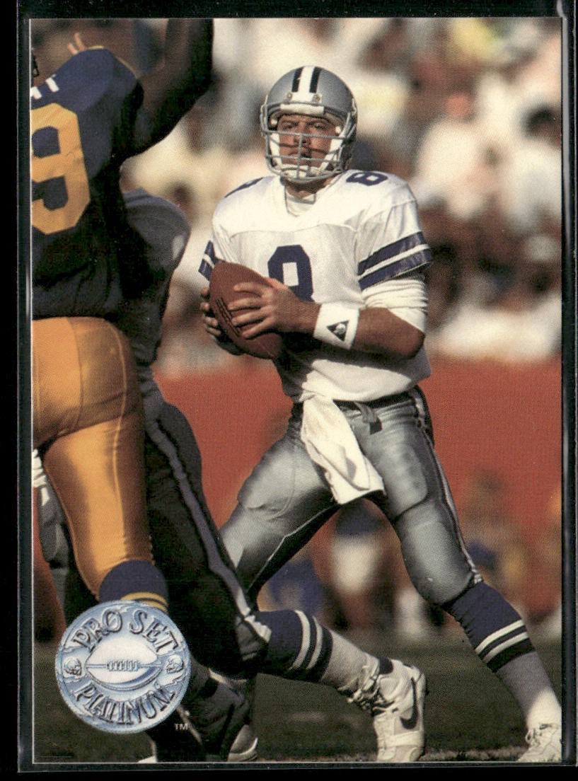 Troy Aikman Player Lot Bundle 10 Different Football Cards TA009 Cowboys back