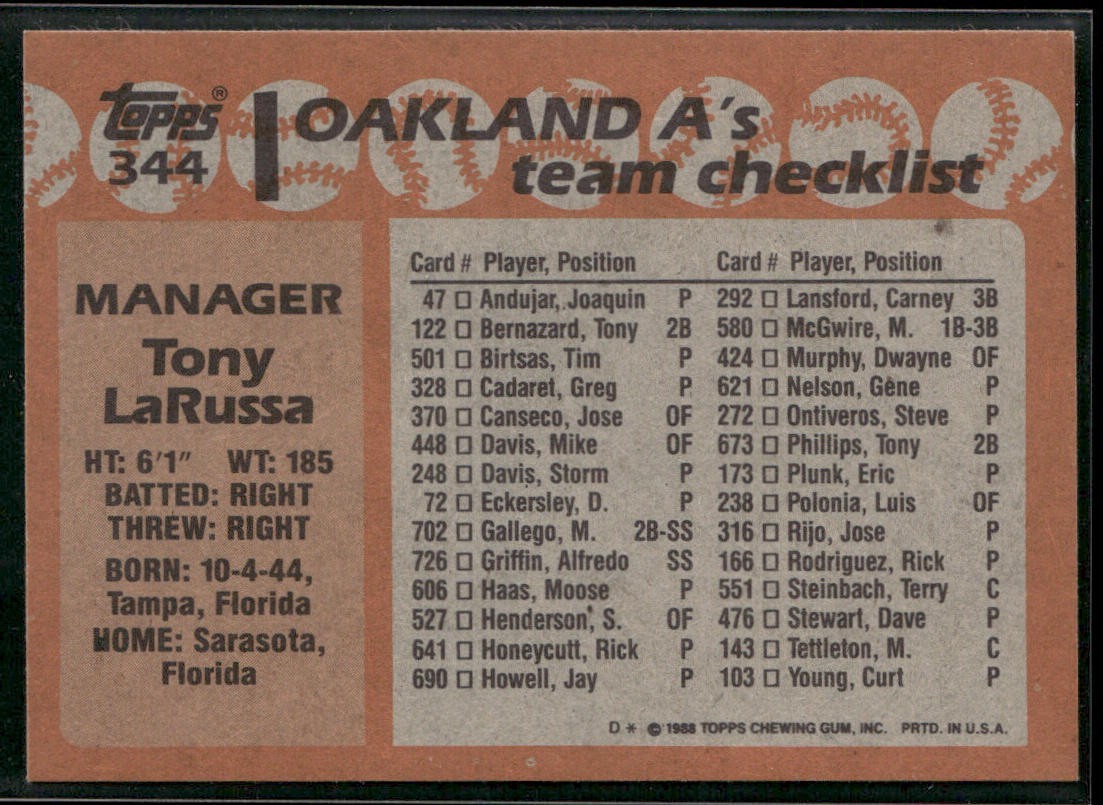 Manger Lot Bundle 10 Different Baseball Cards M004 back