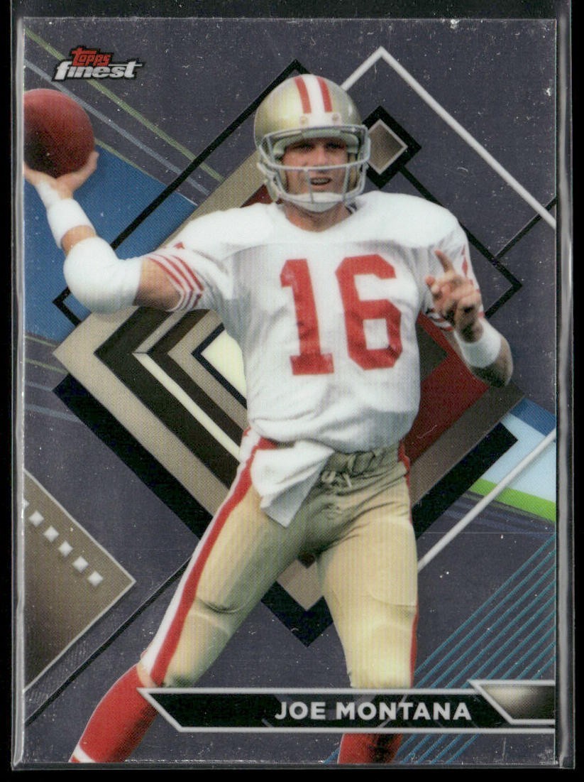 Joe Montana Player Lot Bundle 10 Different Football Cards JM006 49ers Chiefs back