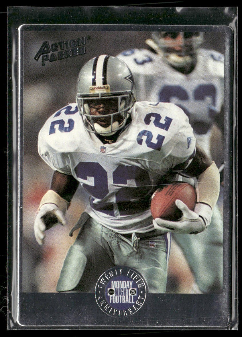 Emmitt Smith Player Lot Bundle 10 Different Football Cards ES003 Cowboys back