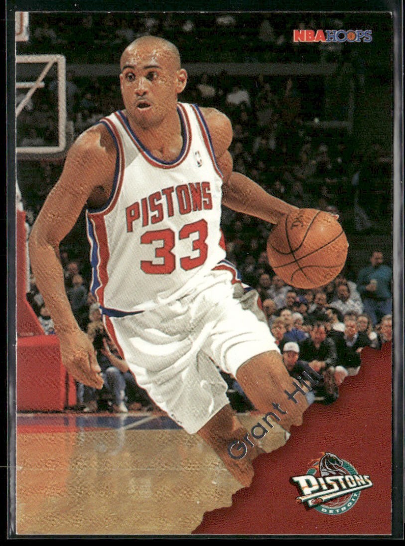Grant Hill Player Lot Bundle 10 Basketball Cards GH003 Pistons 1 RC back