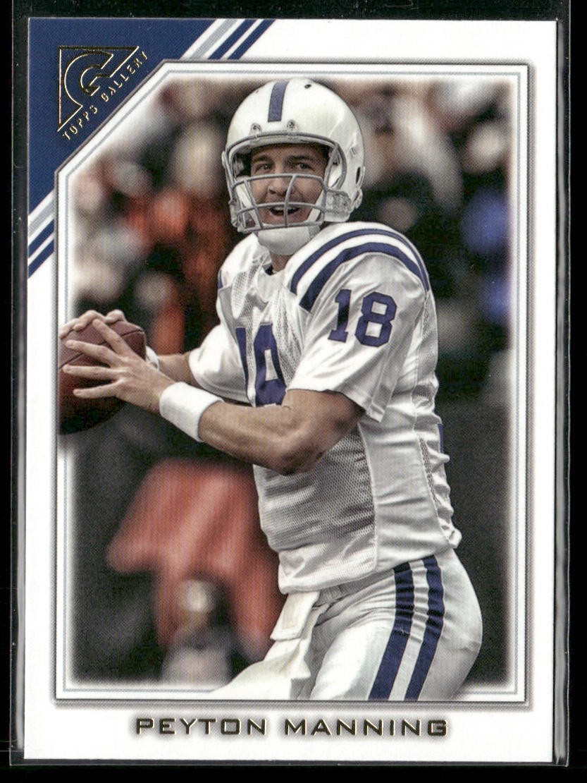 Peyton Manning Player Lot Bundle 10 Different Football Cards PM002 Colts back