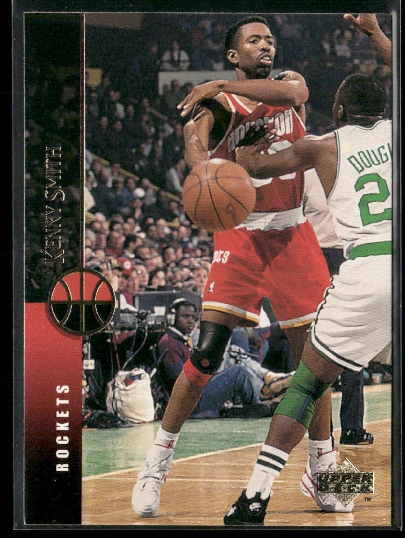 Kenny Smith Player Lot Bundle 10 Basketball Cards KS002 Rockets back