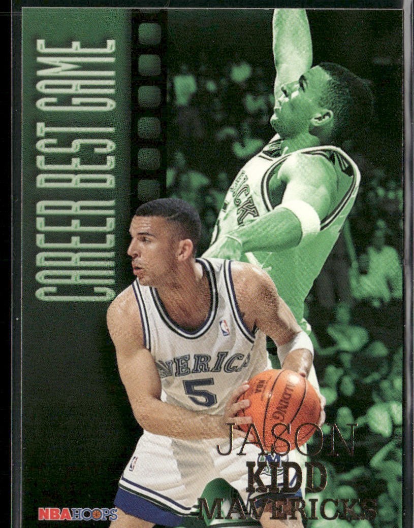 Jason Kidd Player Lot Bundle 10 Basketball Cards JK001 Mavericks 1 RC back