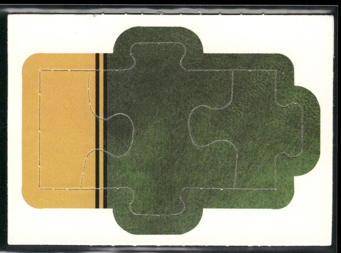 Puzzle Piece Lot Bundle 10 Different Baseball Cards P009 back