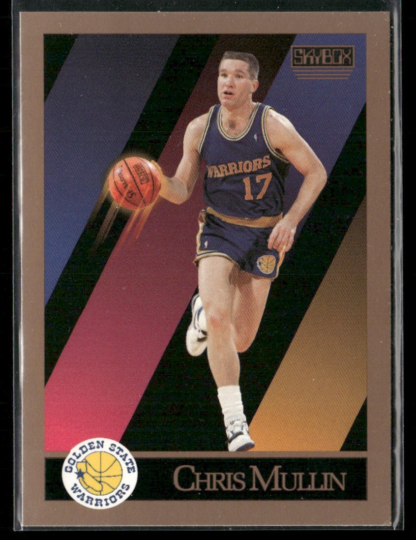 Chris Mullin Player Lot Bundle 10 Basketball Cards CM002 Warriors back