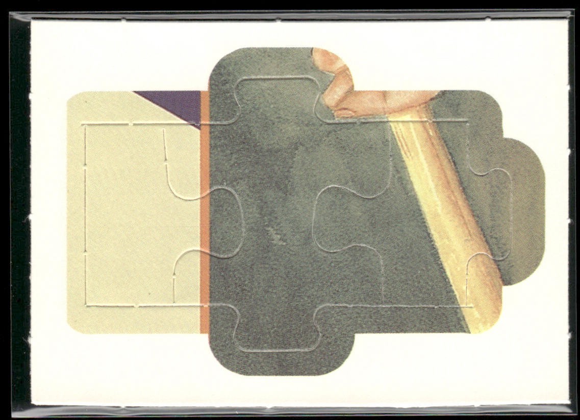 Puzzle Piece Lot Bundle 10 Different Baseball Cards P009 back
