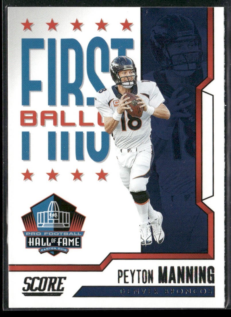Peyton Manning Player Lot Bundle 10 Different Football Cards PM001 Colts back
