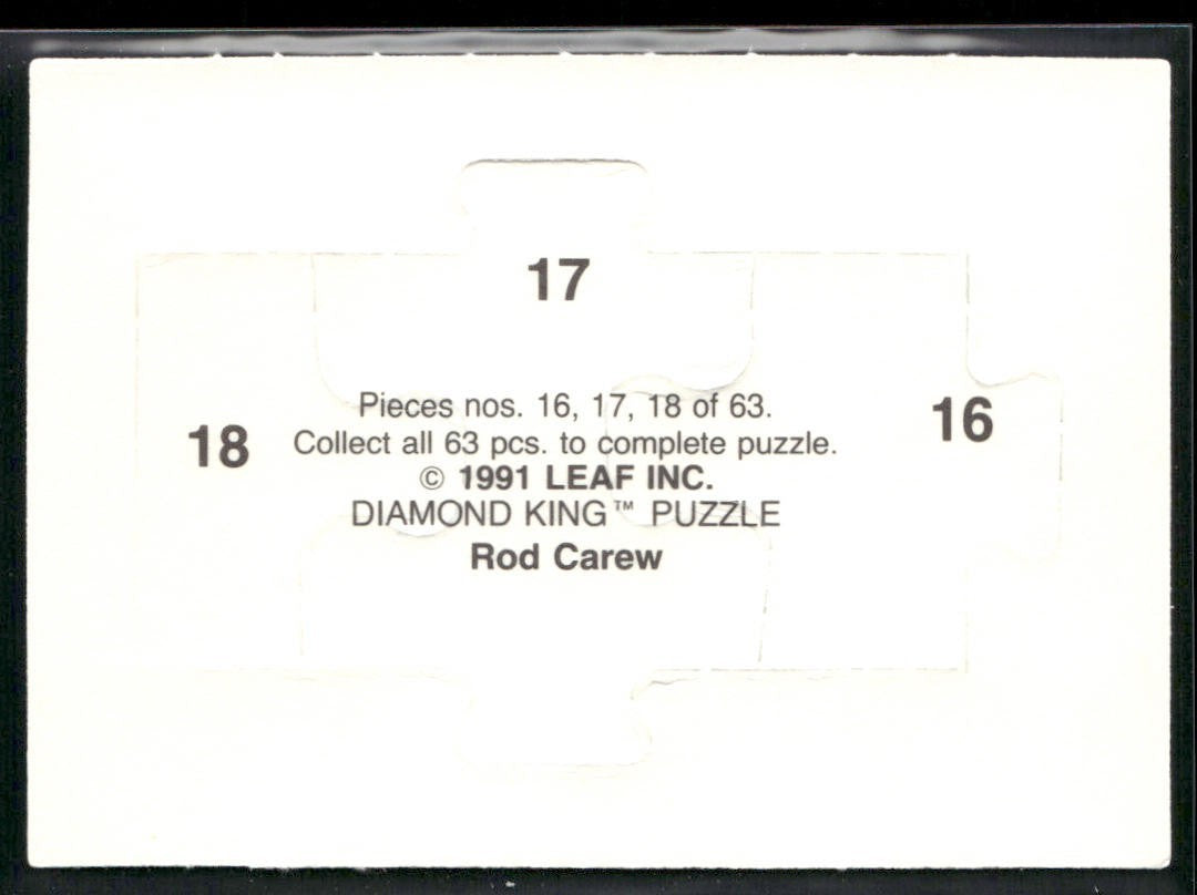 Puzzle Piece Lot Bundle 10 Different Baseball Cards P012 back