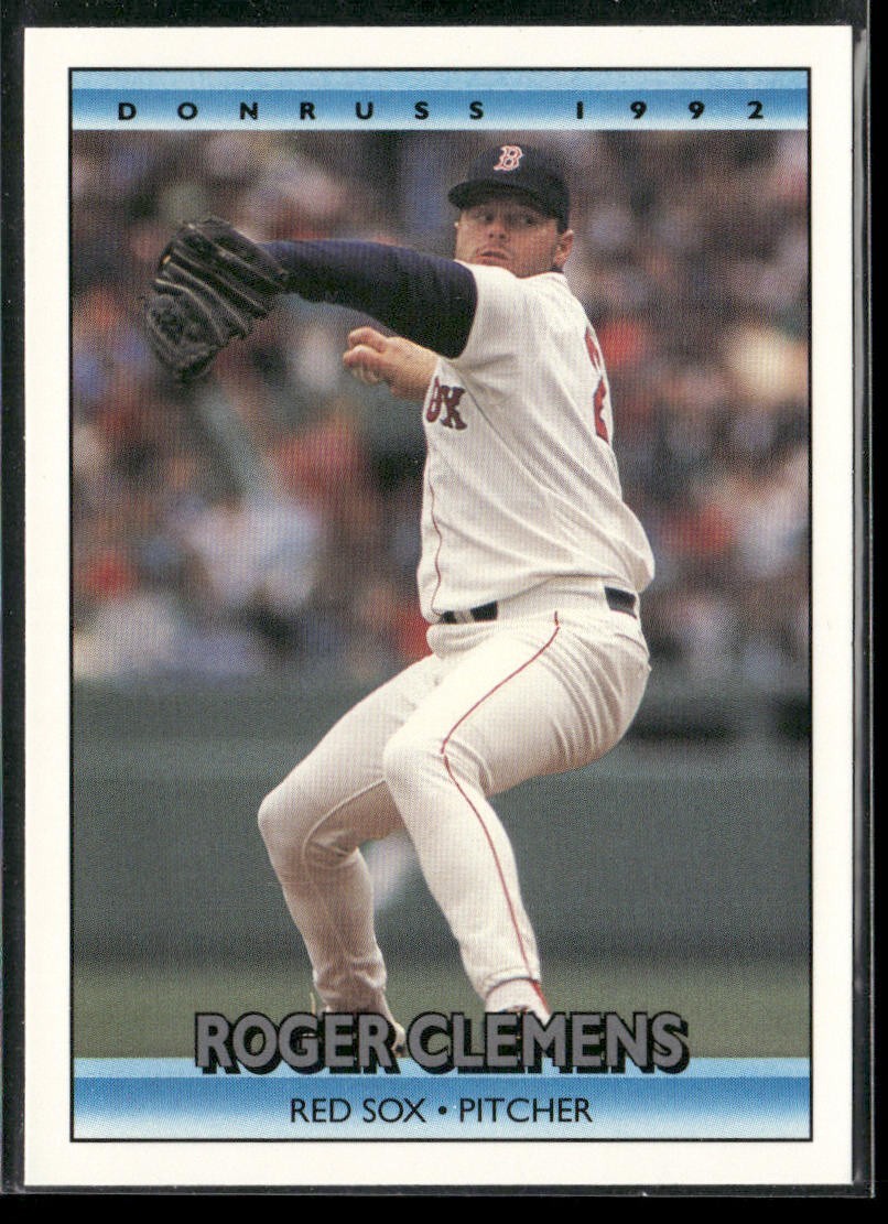 Roger Clemens Lot Bundle 10 Different Baseball Cards RC001 Red Sox Yankees back