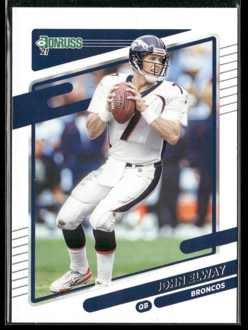 John Elway Player Lot Bundle 10 Different Football Cards JE007 Broncos back