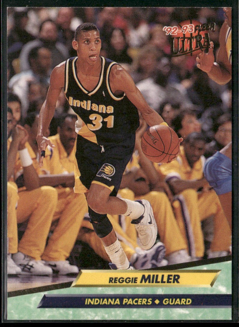 Reggie Miller Player Lot Bundle 10 Basketball Cards RM001 Pacers back