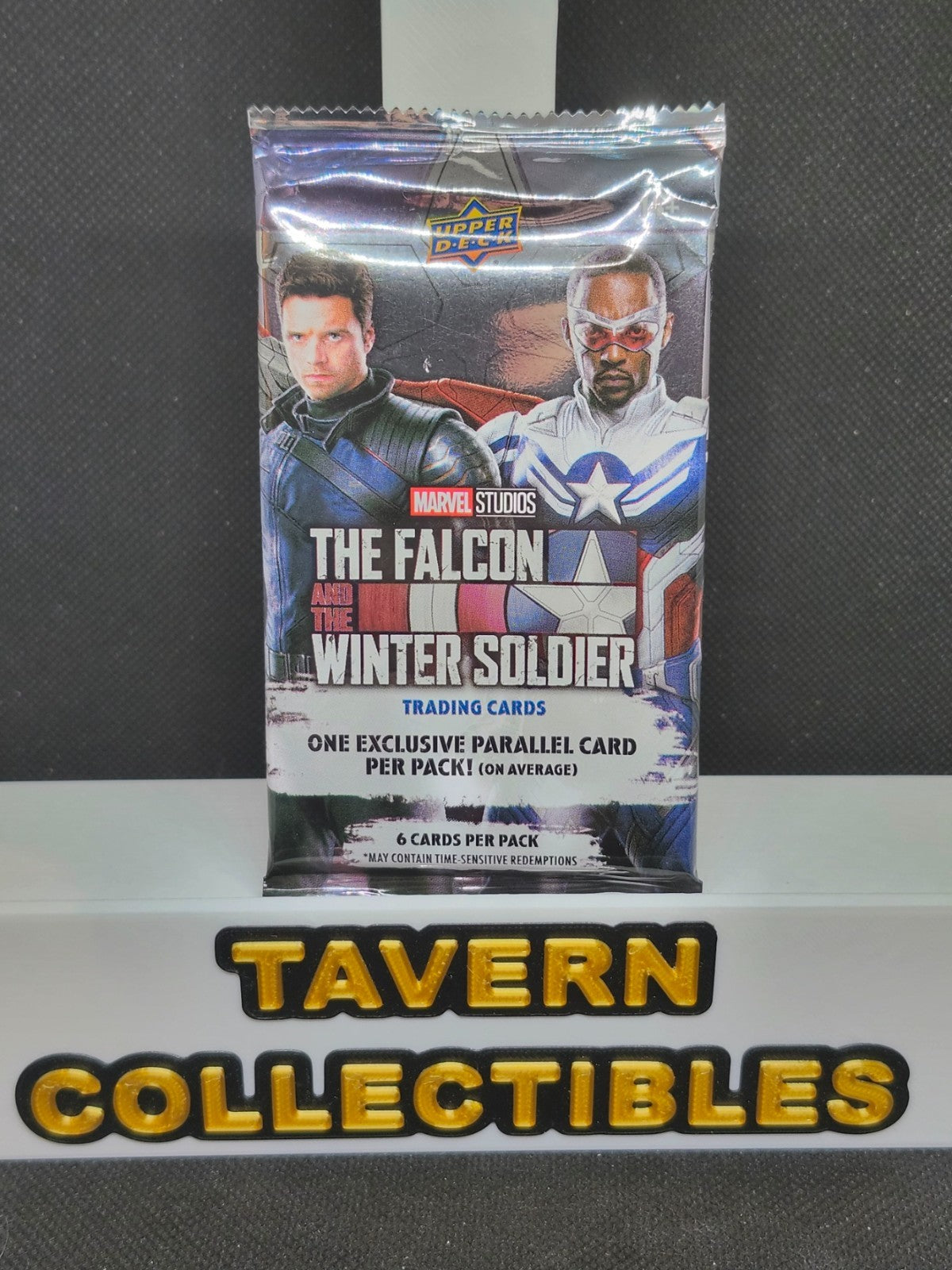 2022 Upper Deck Marvel Studios The Falcon and the Winter Soldier Sealed Pack front