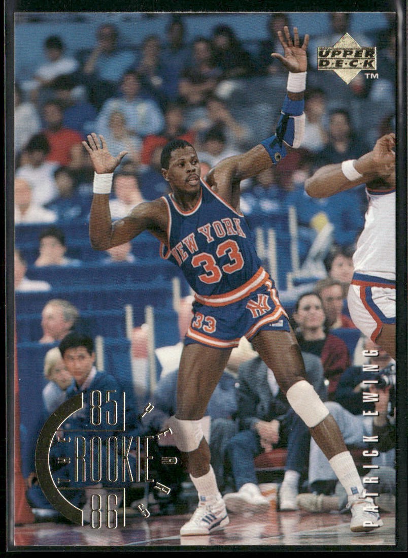 Patrick Ewing Player Lot Bundle 10 Basketball Cards PE004 New York Knicks back