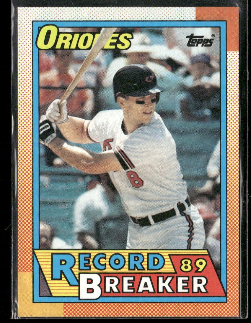 Cal Ripken Jr. Player Lot Bundle 10 Different Baseball Cards CRJ002 Orioles front
