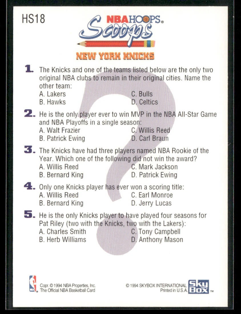 Patrick Ewing Player Lot Bundle 10 Basketball Cards PE006 New York Knicks back
