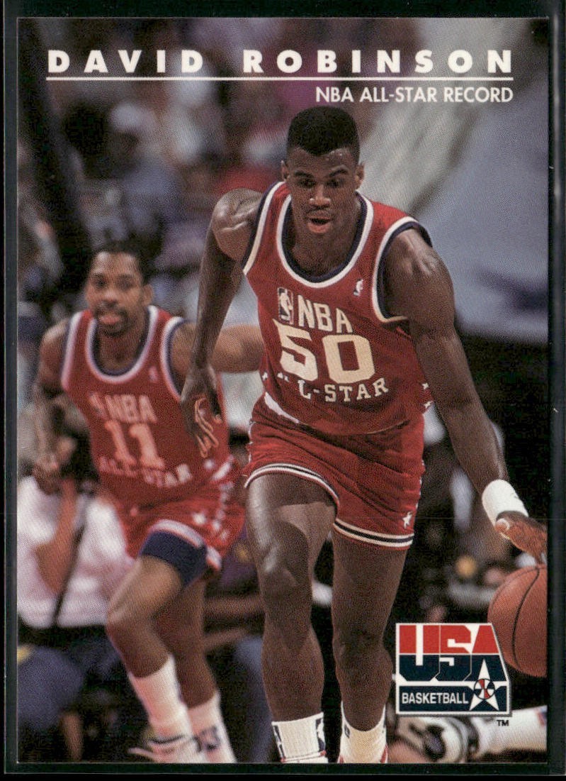 David Robinson Player Lot Bundle 10 Basketball Cards DR005 Spurs back