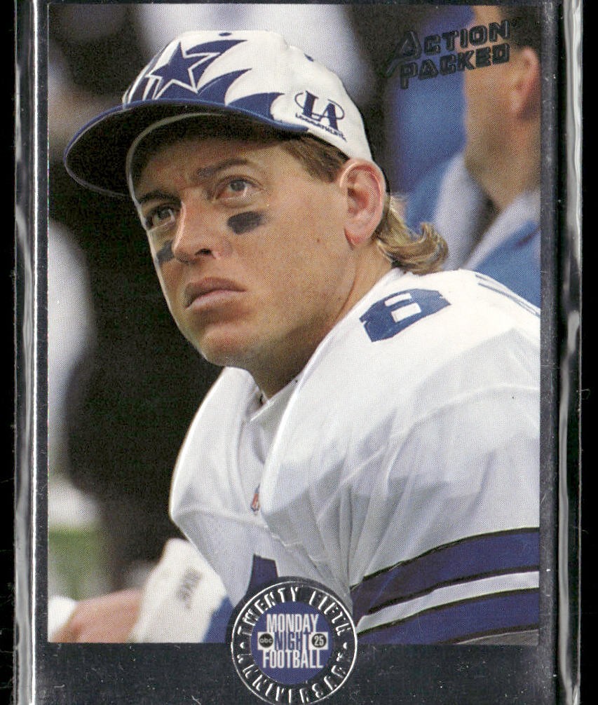 Troy Aikman Player Lot Bundle 10 Different Football Cards TA006 Cowboys back
