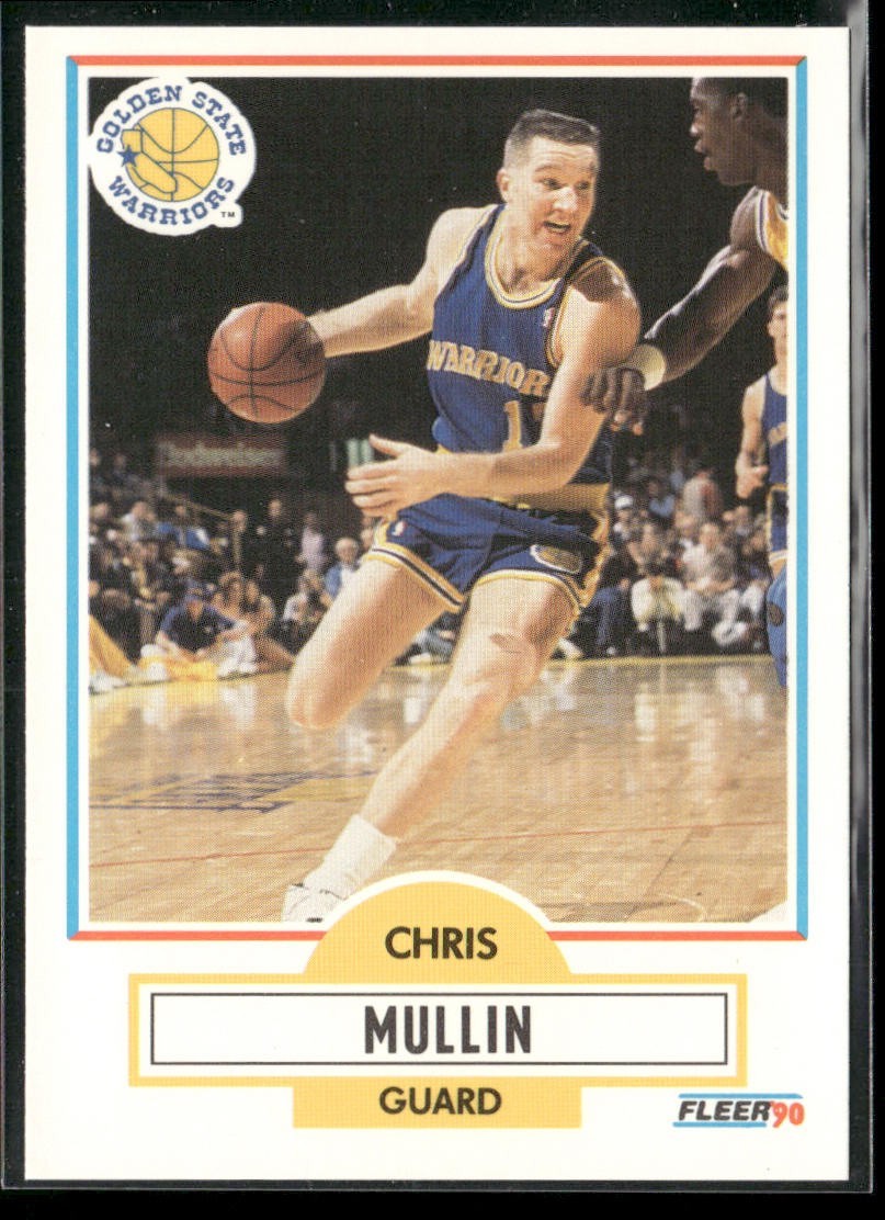 Chris Mullin Player Lot Bundle 10 Basketball Cards CM004 Warriors back