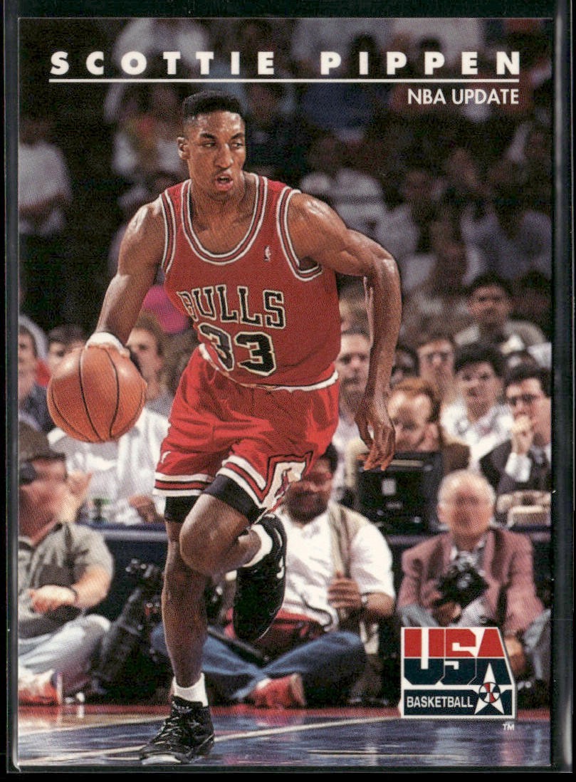 Scottie Pippen Player Lot Bundle 10 Basketball Cards SP004 Chicago Bulls back