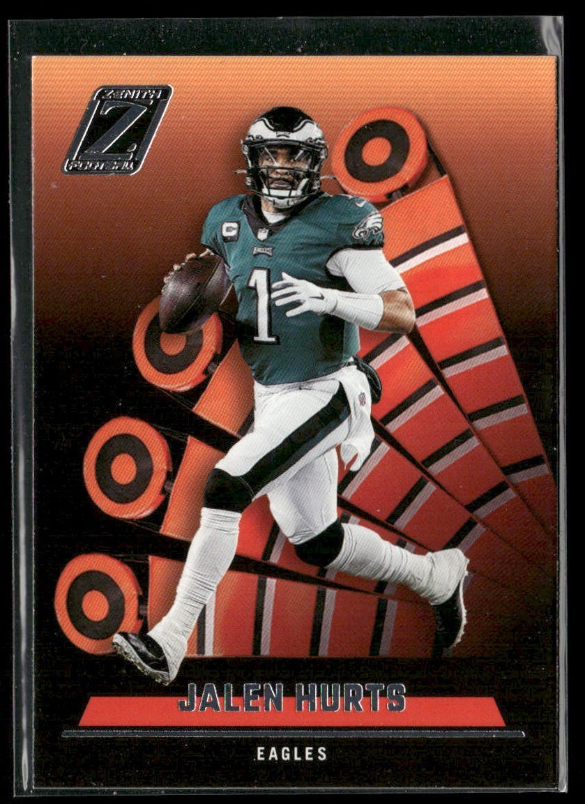 Jalen Hurts Player Lot Bundle 10 Different Football Cards JH003 Eagles back
