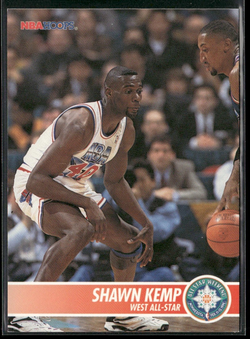 Shawn Kemp Player Lot Bundle 10 Basketball Cards SK001 Supersonics Cavs 1 RC back
