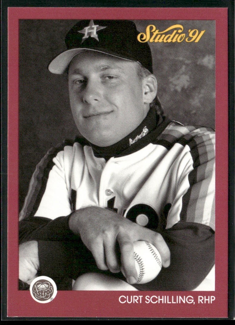 Curt Schilling Player Lot Bundle 10 Different Baseball Cards CS001 Orioles back