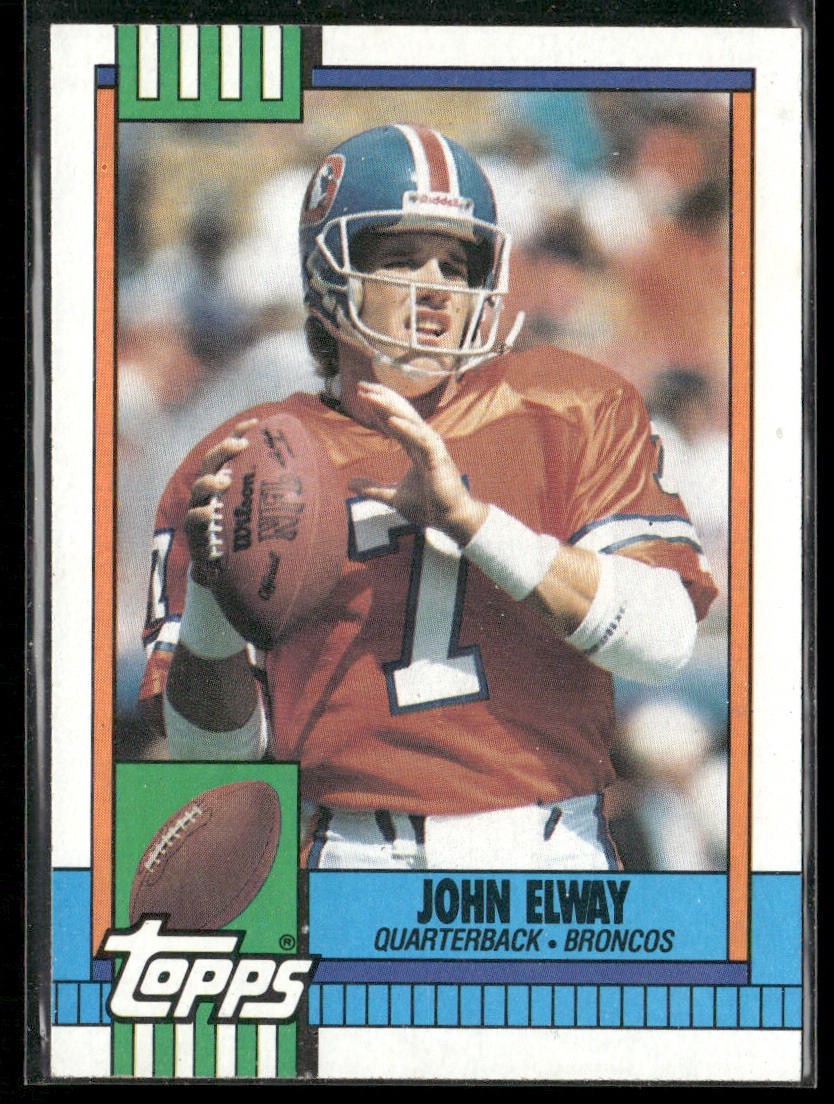 John Elway Player Lot Bundle 10 Different Football Cards JE003 Broncos back