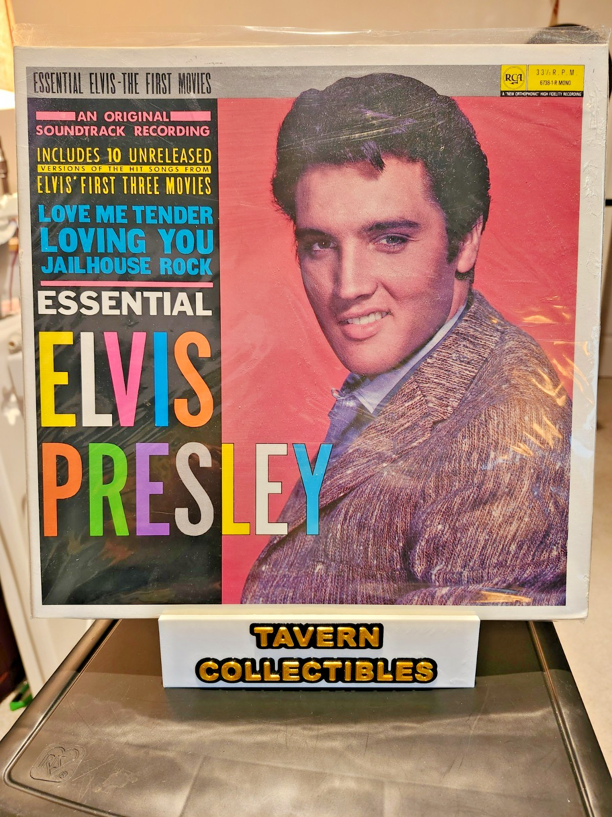 Elvis Presley  Essential Elvis | The First Movies Vinyl LP | RCA Records front