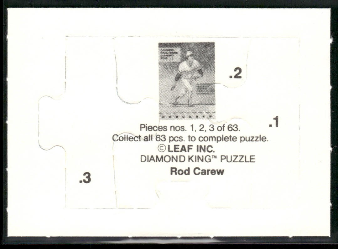 Puzzle Piece Lot Bundle 10 Different Baseball Cards P010 back