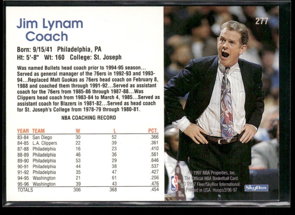 NBA Coaches Lot Bundle 10 Basketball Cards C007 Various Teams back