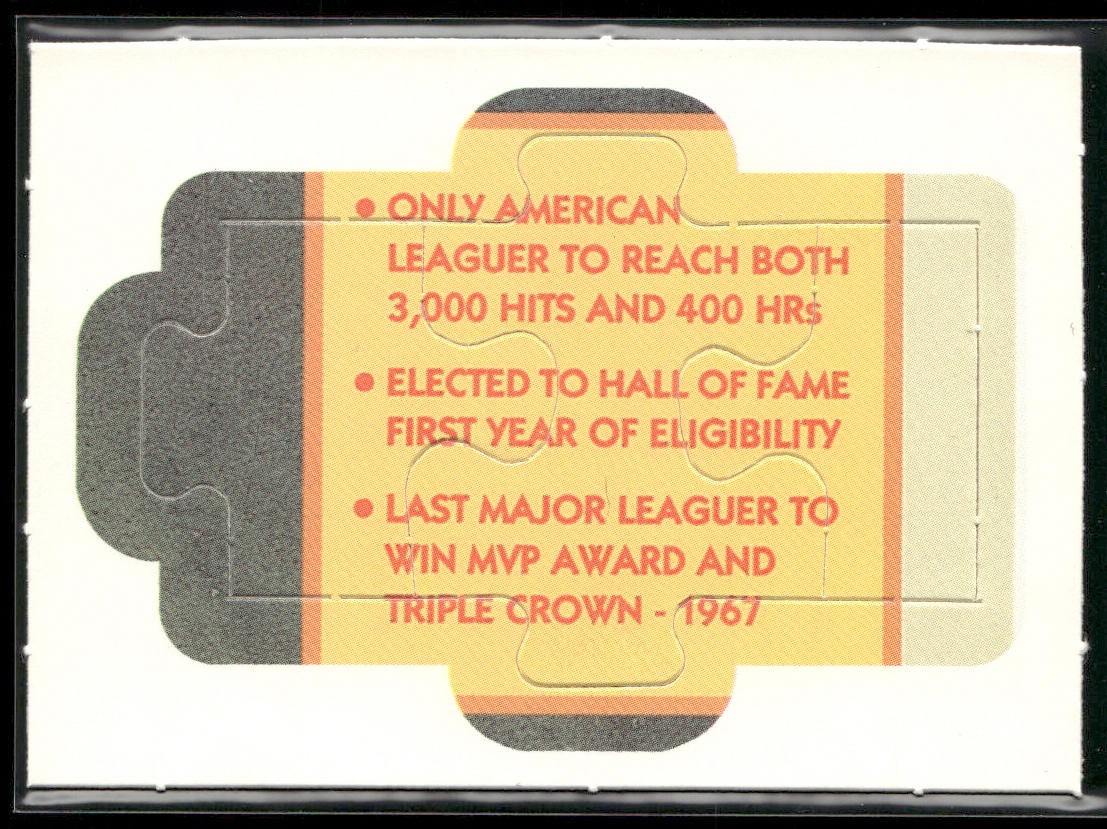 Puzzle Piece Lot Bundle 10 Different Baseball Cards P014 back