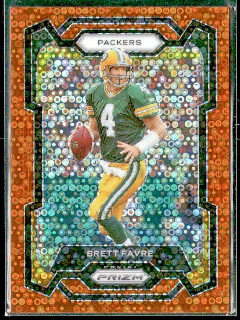 Brett Favre Player Lot Bundle 10 Different Football Cards BF005 Packers 1 RC back