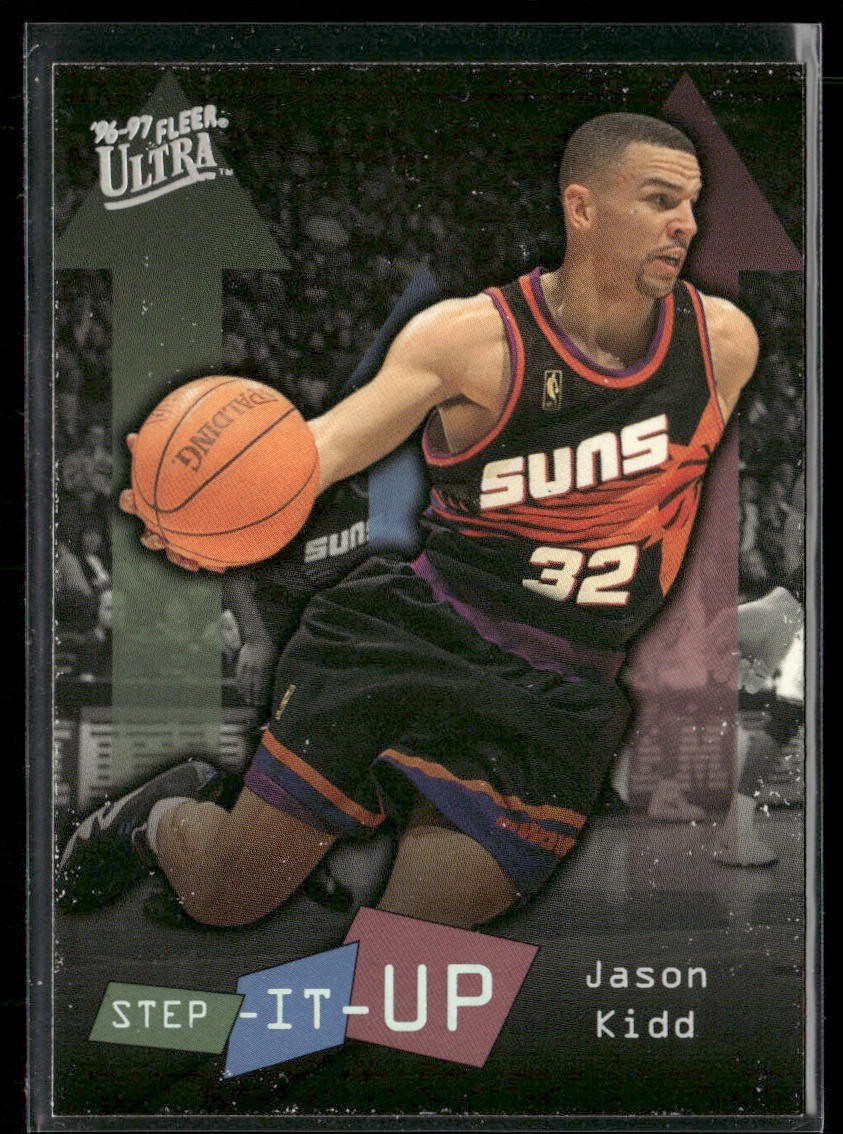 Jason Kidd Player Lot Bundle 10 Basketball Cards JK001 Mavericks 1 RC back