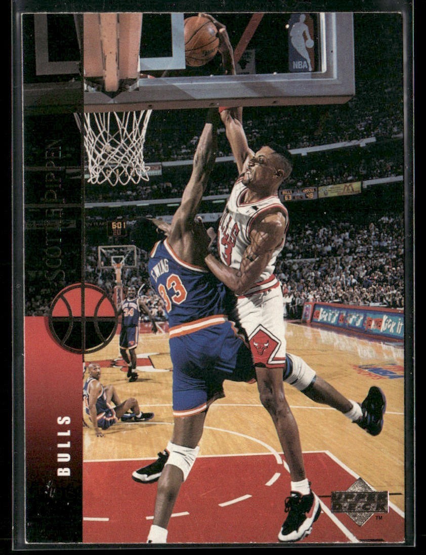 Scottie Pippen Player Lot Bundle 10 Basketball Cards SP003 Chicago Bulls back