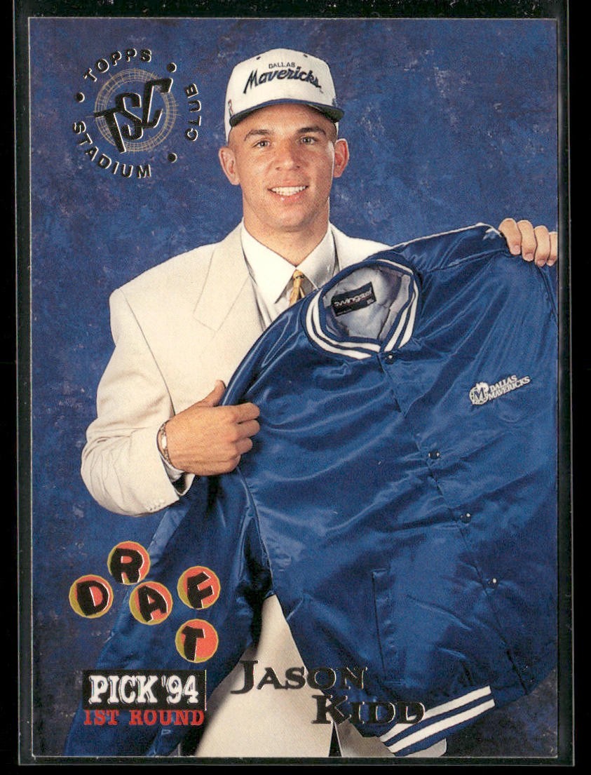 Jason Kidd Player Lot Bundle 10 Basketball Cards JK001 Mavericks 1 RC front