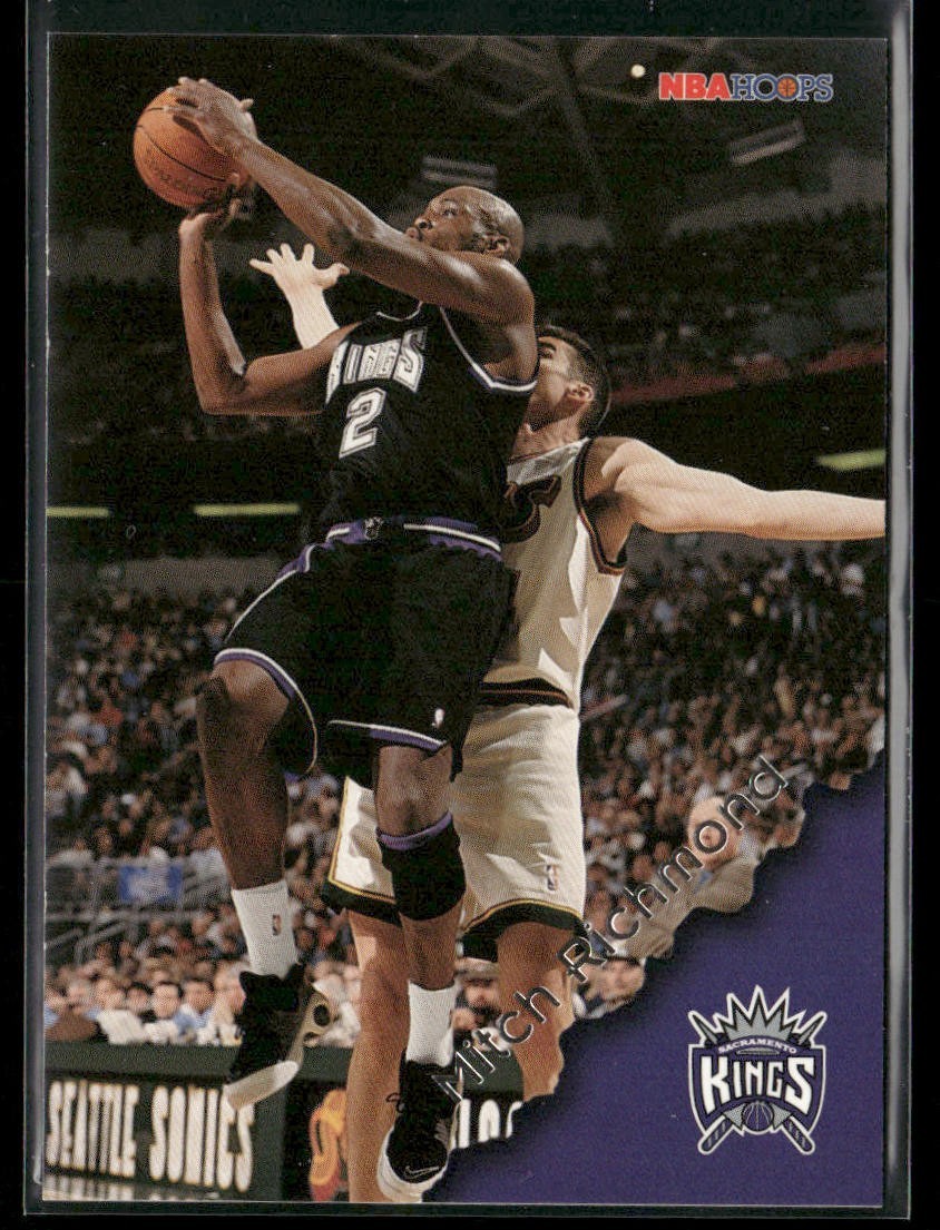 Mitch Richmond Player Lot Bundle 10 Basketball Cards MR003 Kings back