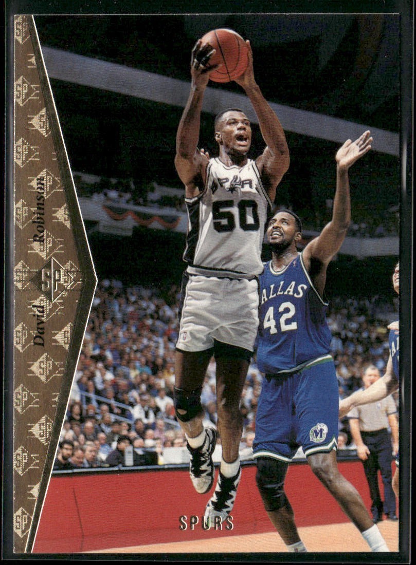 David Robinson Player Lot Bundle 10 Basketball Cards DR002 Spurs back