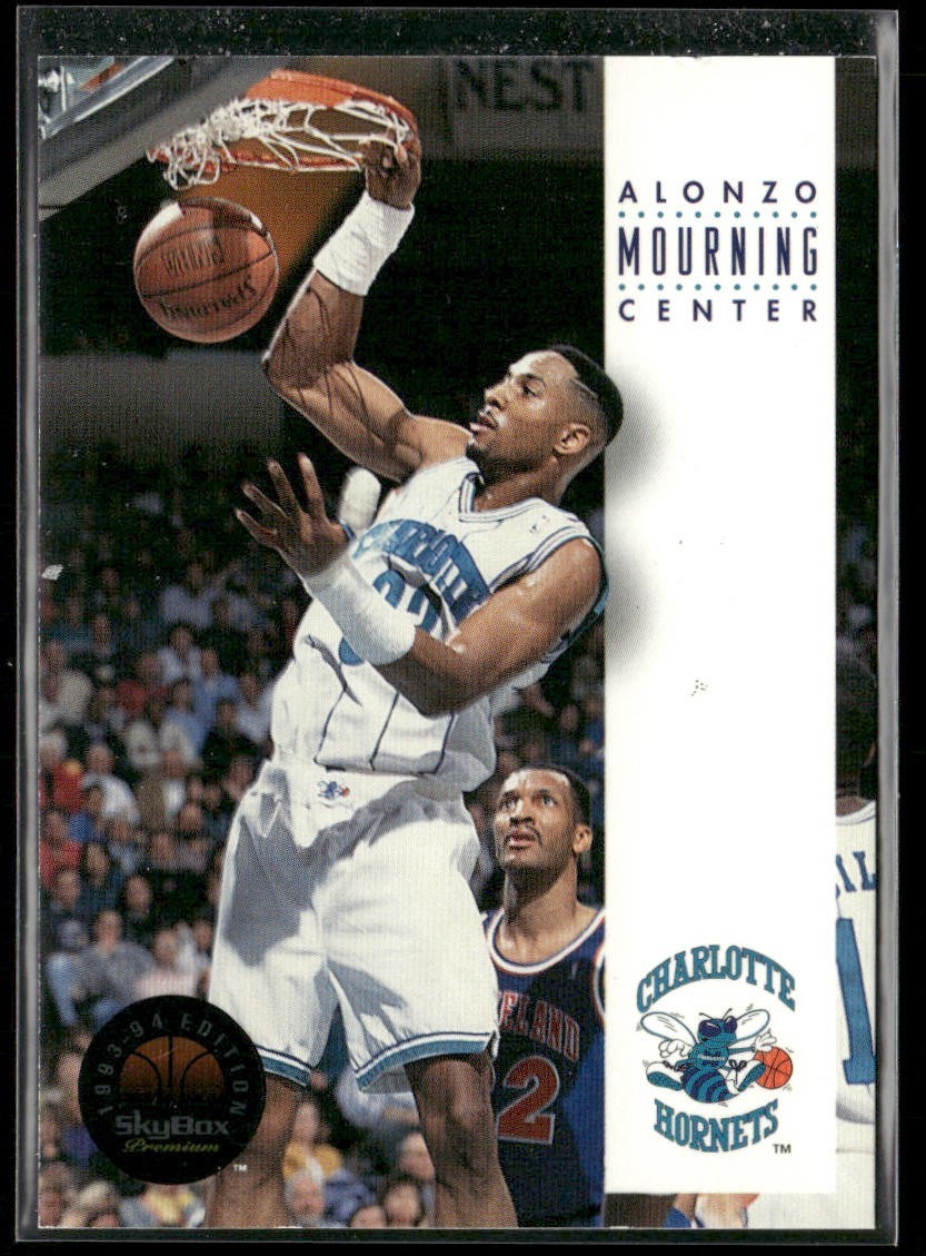 Alonzo Mourning Player Lot Bundle 10 Different Basketball Cards AM004 Heat back