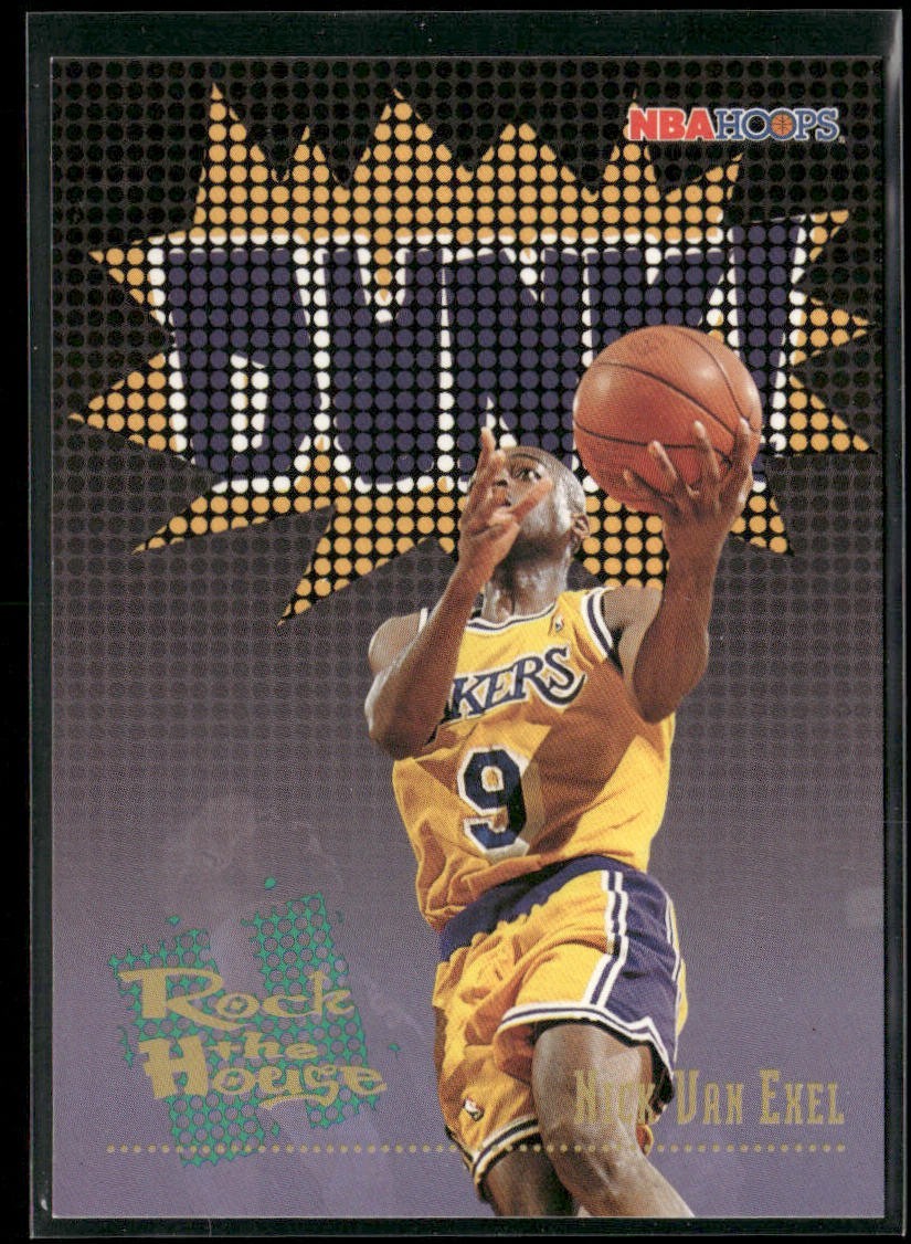 Nick Van Exel Player Lot Bundle 10 Basketball Cards NVE001 Lakers 3 RC's back