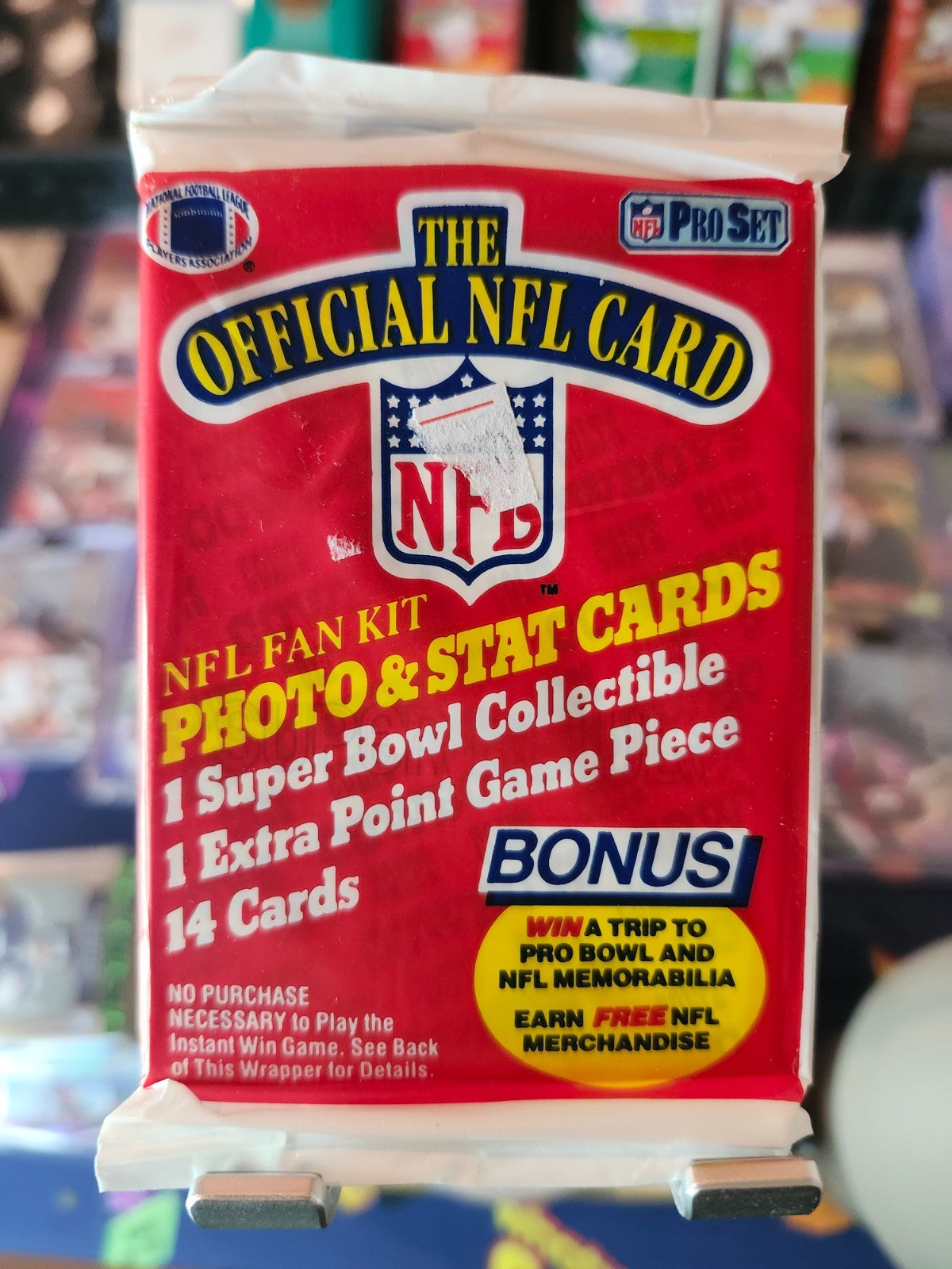 1989 Pro Set Football Sealed Pack | Aikman, B. Sanders, D. Sanders RC?! front