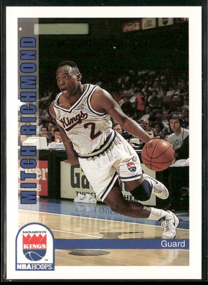 Mitch Richmond Player Lot Bundle 10 Basketball Cards MR003 Kings front