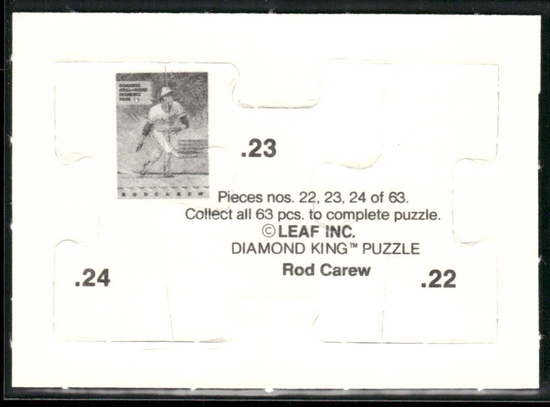 Puzzle Piece Lot Bundle 10 Different Baseball Cards P002 back