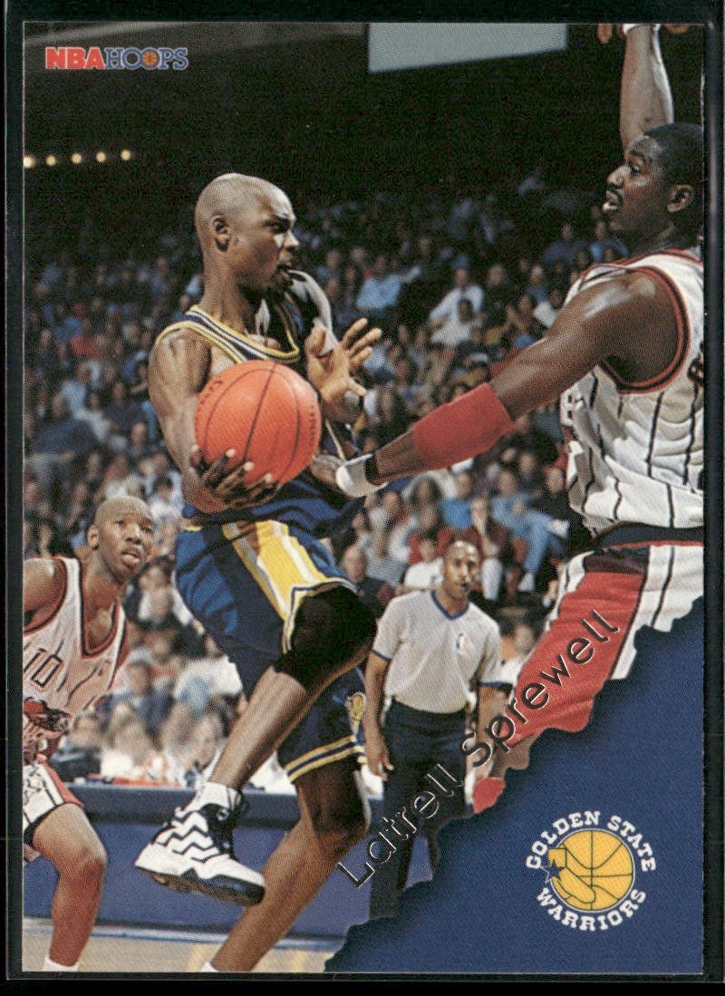 Latrell Sprewell Player Lot Bundle 10 Basketball Cards LS002 Warriors Knicks back