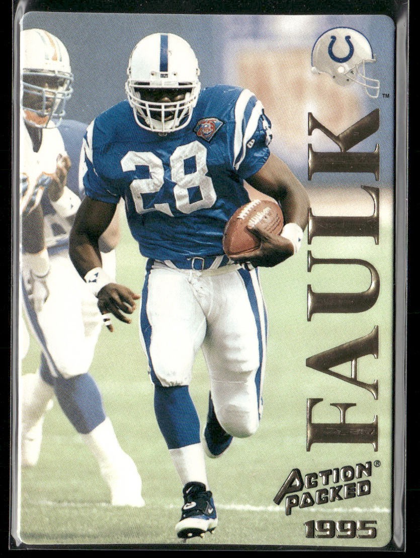 Marshall Faulk Player Lot Bundle 10 Different Football Cards MF004 Colts Rams back