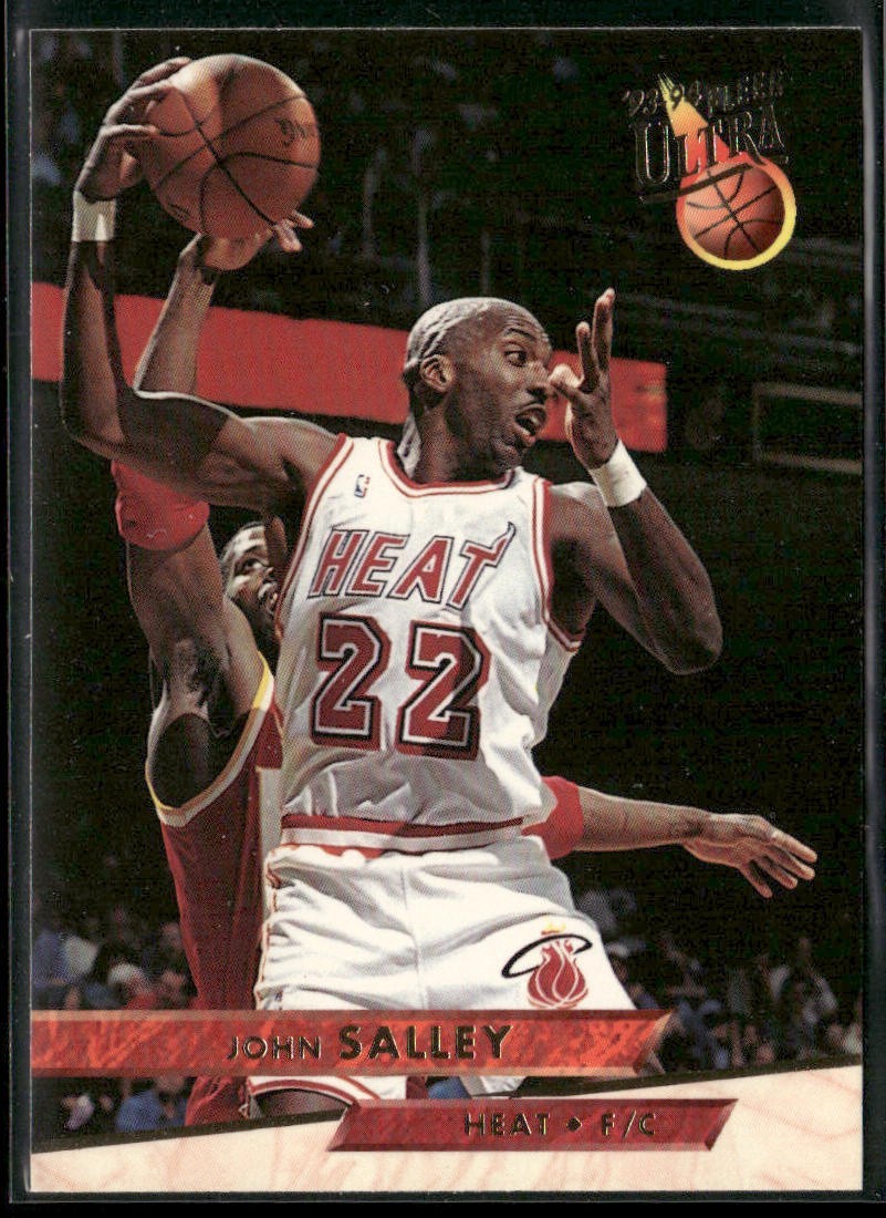 John Salley Player Lot Bundle 10 Basketball Cards JS001 Heat Pistons front